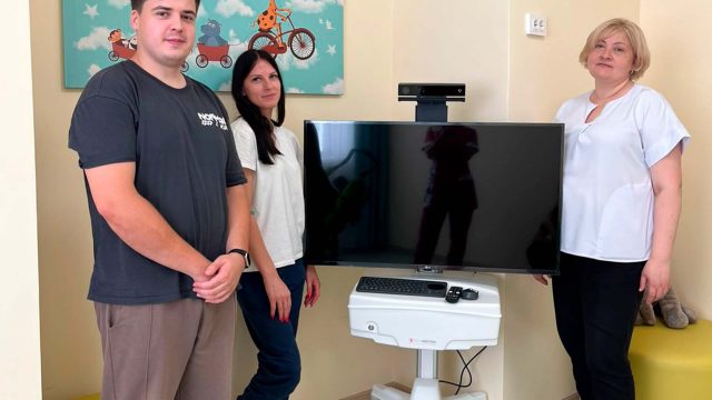 Тренажер для реабилитации ReviMotion установлен в ЛРЦ «Дом ребенка» в Рязани